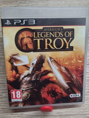 Warriors Legends of Troy παιχνίδι PS3 σαν καινούργιο με manual