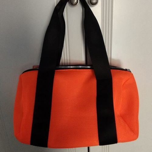 Alex Max handbag new, orange with black details