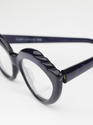 Robert La Roche Eyeglasses New, Vintage 80s, Blue