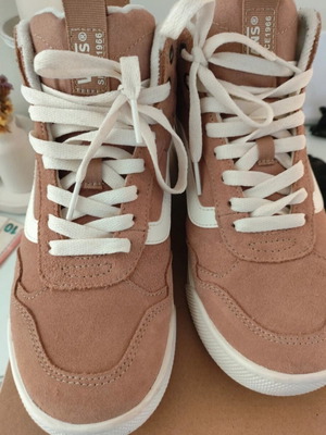Vans beige boots women's size 38