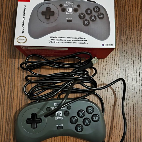 Hori Fighting Commander 4 controller used for Nintendo Switch and PC