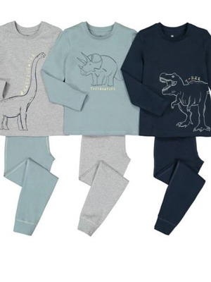 La Redoute Collections pajama set used, pack of 3, organic cotton, size 14