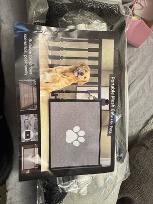 Dog divider new for indoor or outdoor use