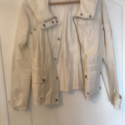 H&M white jacket small used