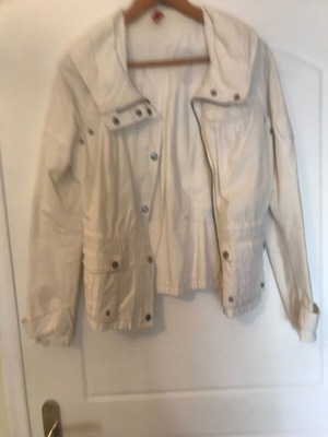 H&M white jacket small used