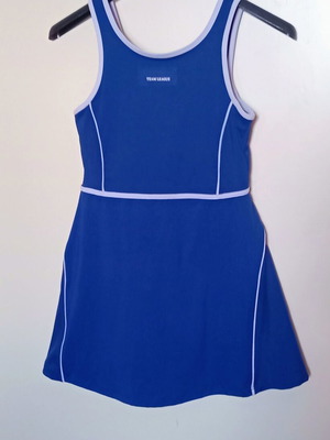 Zara Blue Sports Dress with Built-in Shorts Like New, Size 9