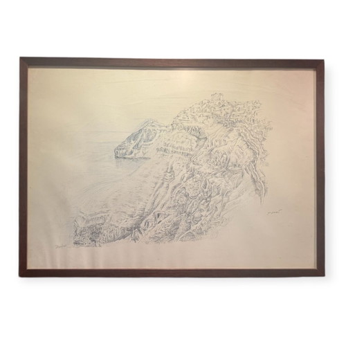 Dokimio Nikos Chatzikyriakos-Gkikas used 53x73cm lithograph on paper