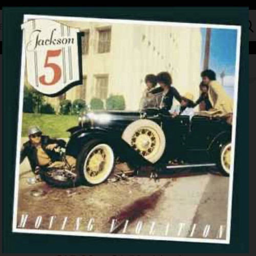 The Jackson 5 Moving Violation vinyl record used