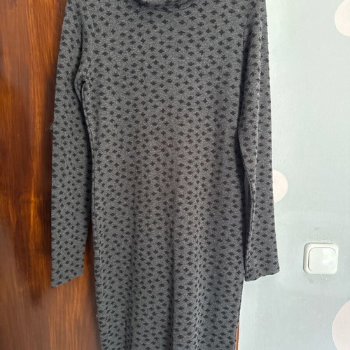 BSB dress turtleneck knitted regular fit new, black gray