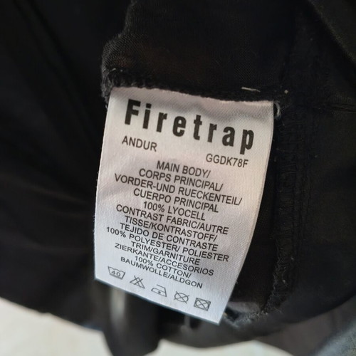 Firetrap women's blouse medium like new, black