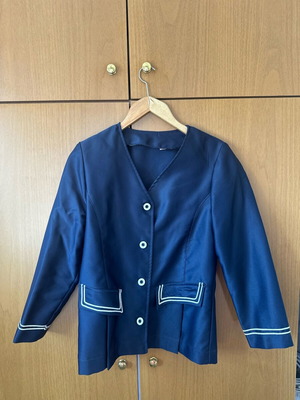 Navy women's jacket like new, size S/M