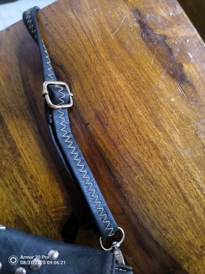 Shoulder bag with studs like new