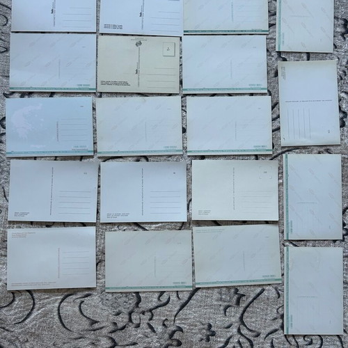 Postcard collection like new, 19 tourist postcards of Greece