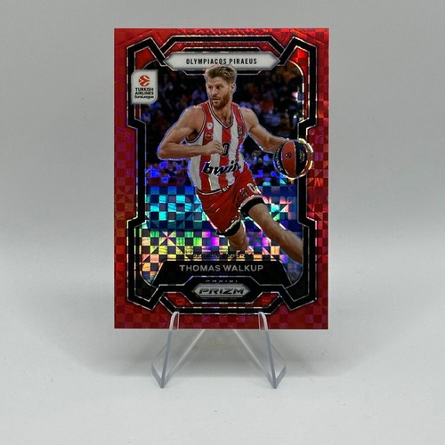 2023-24 Euroleague Prizm Thomas Walkup Red card new