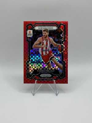 2023-24 Euroleague Prizm Thomas Walkup Red card new