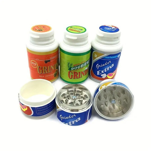 Metal Grinder Hidden Stash 45mm New