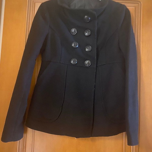 Zara coat used, size M, black