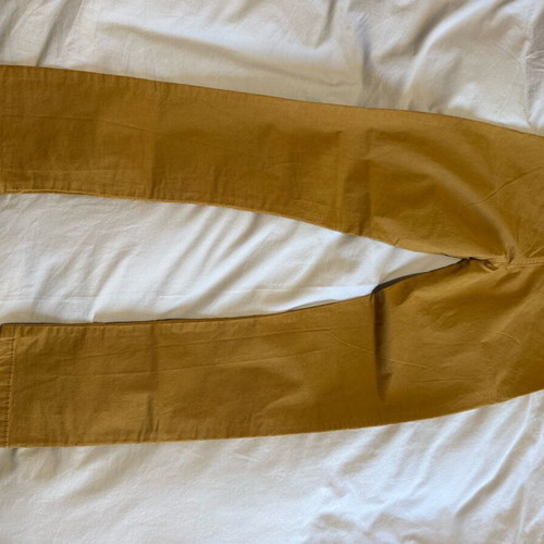 Zara pants like new, size M, brown-yellow