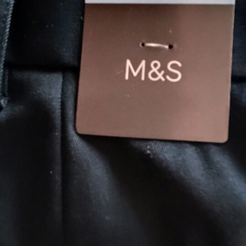 Set of 2 sleeveless shirts and pants M&S new, black and white