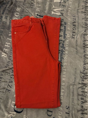Zara pants like new, red, size L/40/12