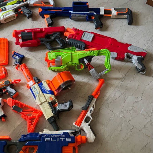 Nerf toys like new with all accessories