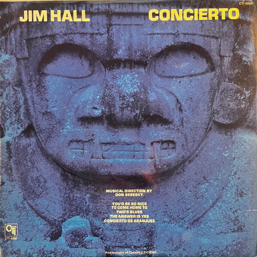 Jim Hall Concierto vinyl record used, jazz