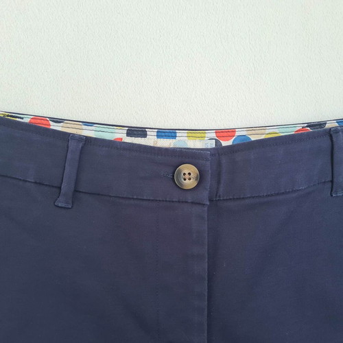 Boden women's chino shorts size 38L W32" blue stretch