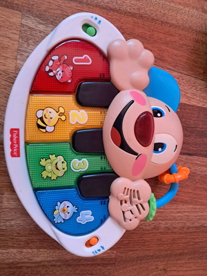 Βρεφικό παιχνίδι πιάνο Fisher Price με σκυλάκι που μιλάει σαν καινούργιο