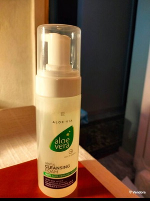 Aloe Vera Facial Cleansing Foam new, 150ml, rose extract
