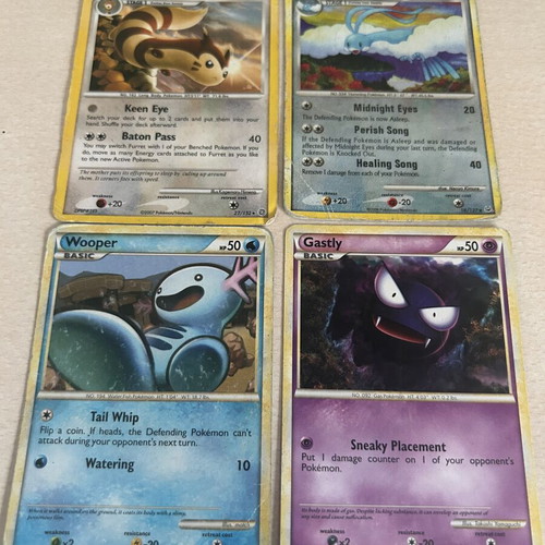 Pokémon collectible cards used