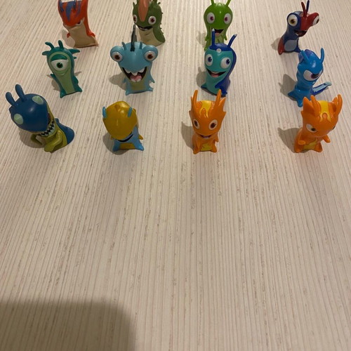 Slugterra Jakks figures used, set of 12 authentic