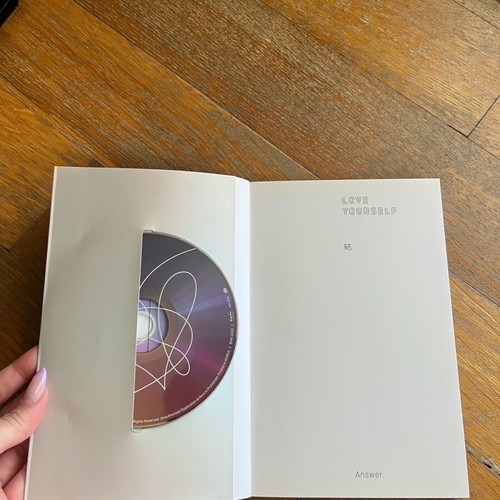 BTS Love Yourself Answer 2018 version F with Jimin Photocard and stickers like new