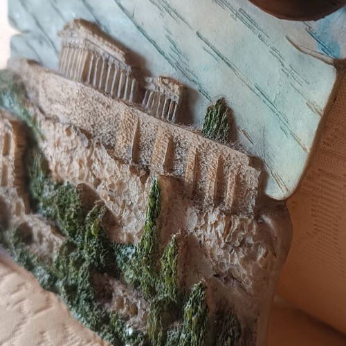 Athens 3d ceramic wall decor like new