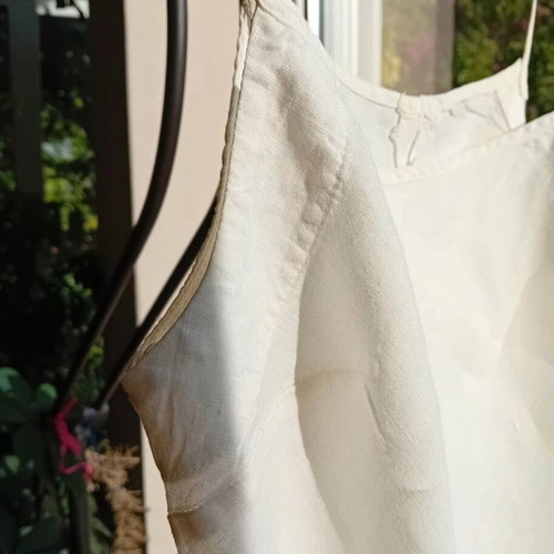 Linen dress Toi&Moi like new, white, summer style