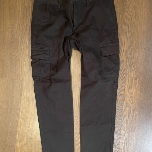 Men's pants used, 3 pieces, Massimo Dutti and Terranova, size 46, black and brown