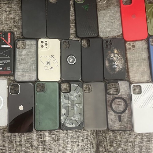 iPhone 11, 11 Pro, 11 Pro Max, 12, 12 Pro Max, 14 Pro Max cases new, 25 pieces