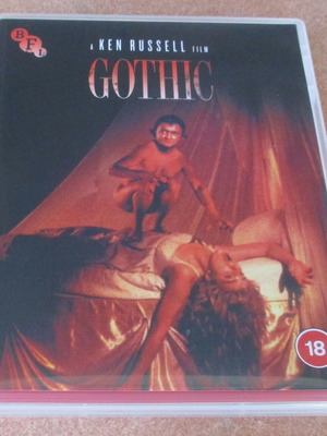 Gothic Blu-ray BFI region B, σε εξαιρετική κατάσταση