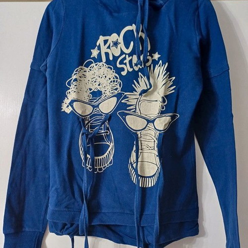 Blue Hoodie Like New
