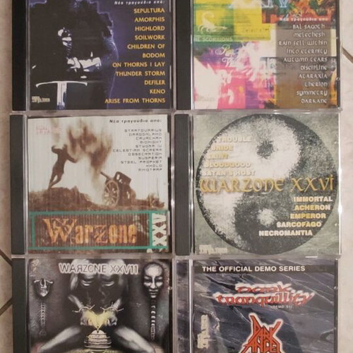 Metal Invader and Rock Hard CDs like new, collection of 58