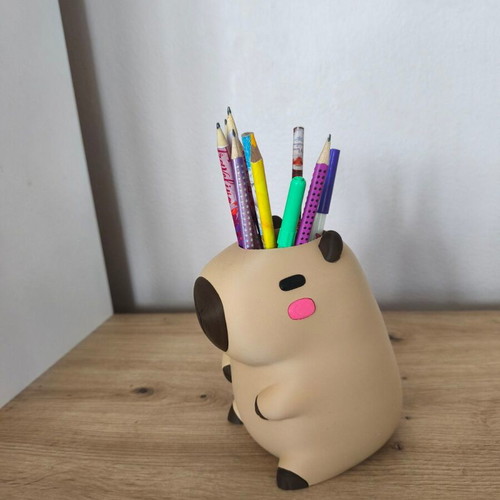 Capybara pencil holder new with 3D printing