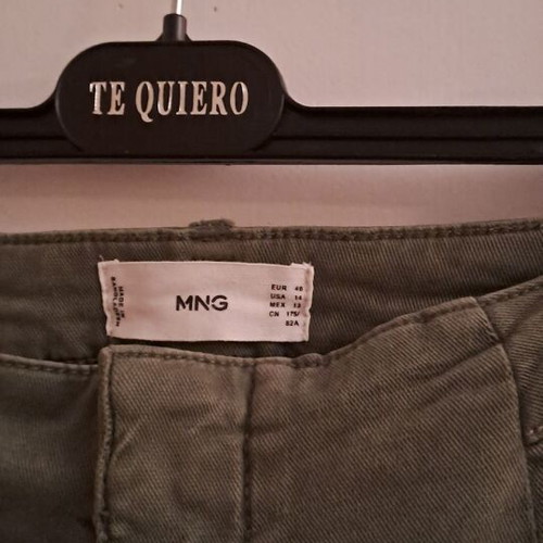 Mango women's pants size XXXL like new, olive color