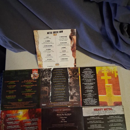 Metal Hammer CD collection, 7 CDs, metal genre