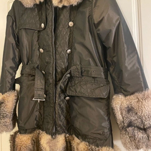 Samas jacket new with real fur
