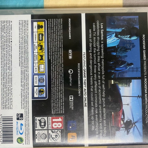 Grand Theft Auto V (GTA V) for PlayStation 3 used