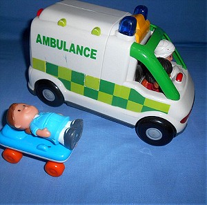 EARLY LEARNING CENTRE ELC TOY PRESCHOOL AMBULANCE