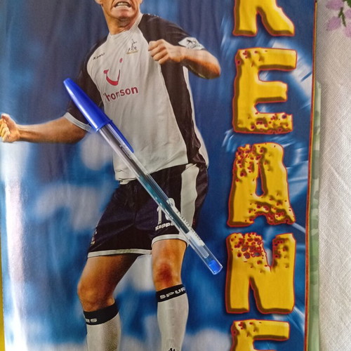 Match Football Magazine used, issue 11-17/10/2005 with Newcastle poster