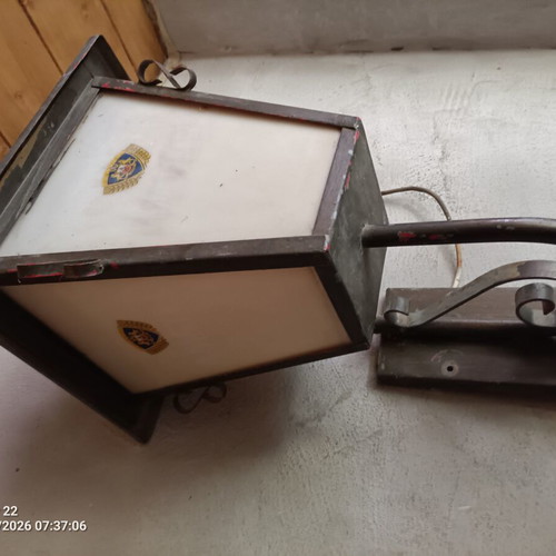 Amstel illuminated sign lantern used