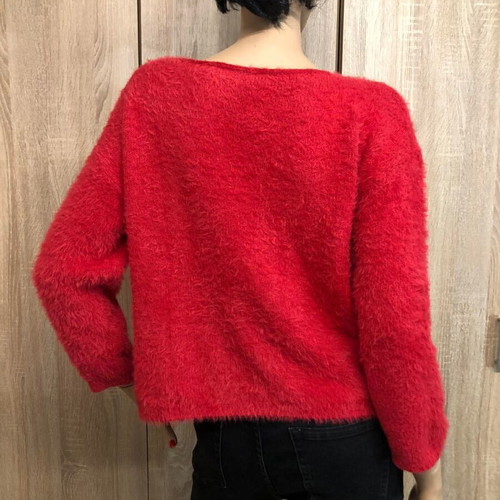 *PRODOTTO* sweater like new, size M/L, red