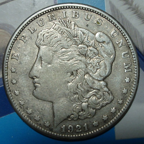 Morgan dollar 1921S used
