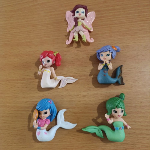 Magiki mermaids and fairy figures set used